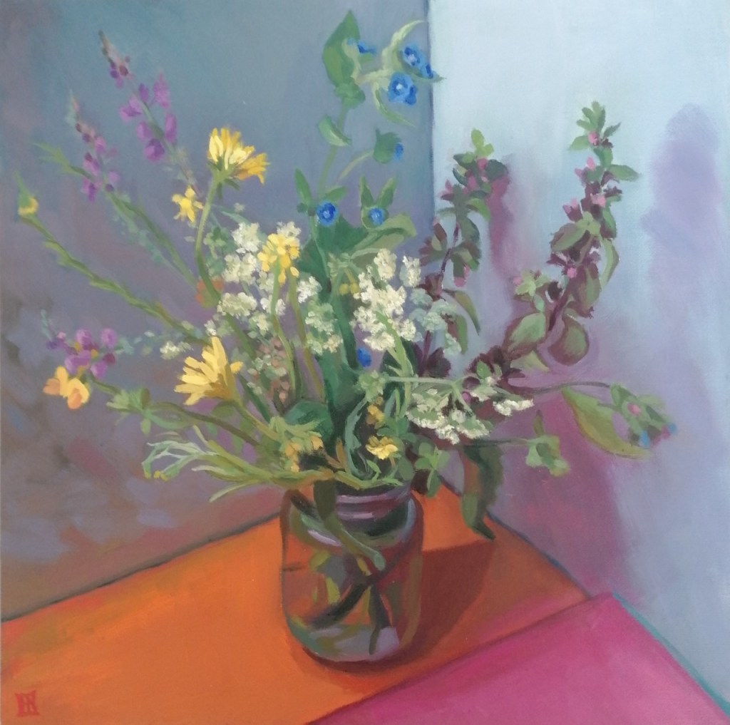 Wild Bunch on Magenta and Orange